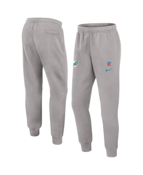 Men's Gray Miami Dolphins 2024 Sideline Club Pants