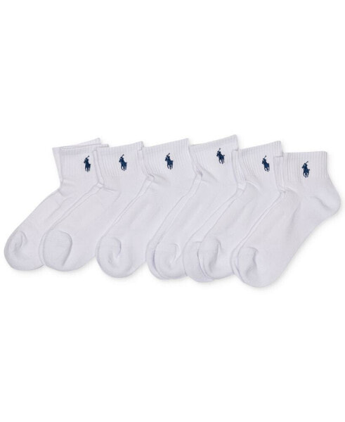 Women's 6-Pk. Cushion Quarter Socks