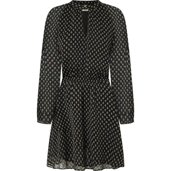 PEPE JEANS Salina long sleeve midi dress