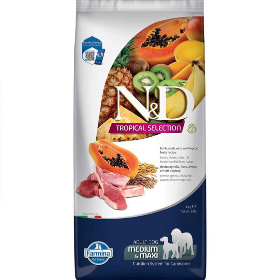 FARMINA ND Tropical Selection Med Maxi Lamb 10kg Dog Food