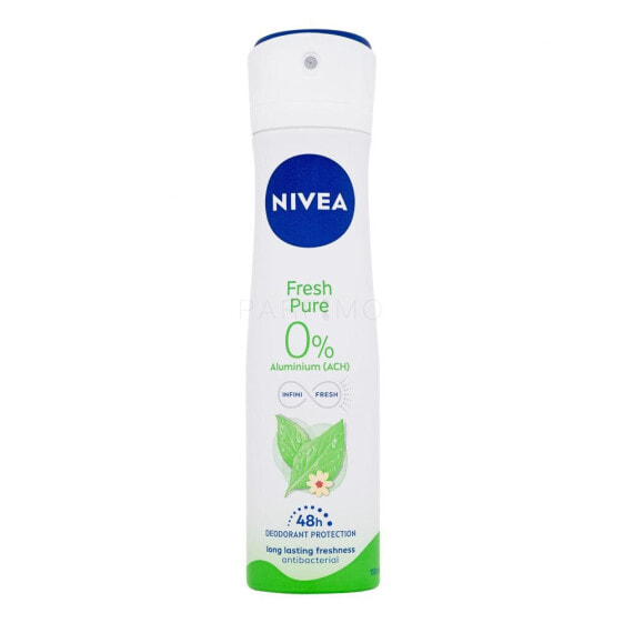 Nivea Fresh Pure 48h 150 ml antiperspirant Deospray für Frauen