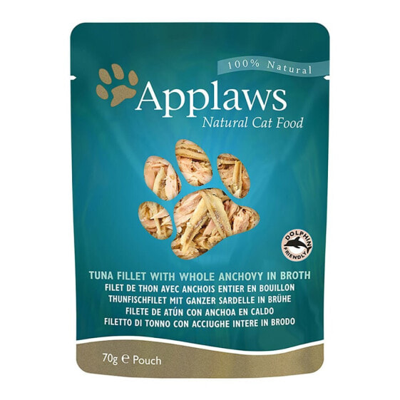 APPLAWS Tuna With Whole Anchovy 12x70g Cat Food