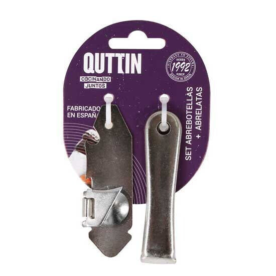 QUTTIN Set Can Opener 8 cm+Bottle Opener 8 cm