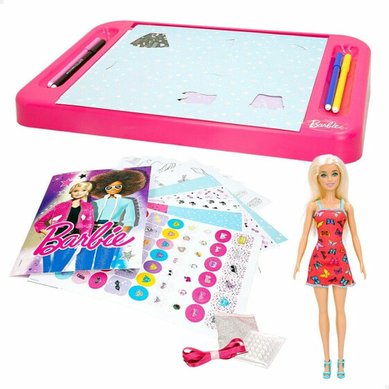 Студия моды Lisciani Giochi Barbie Кукла Столик с подсветкой