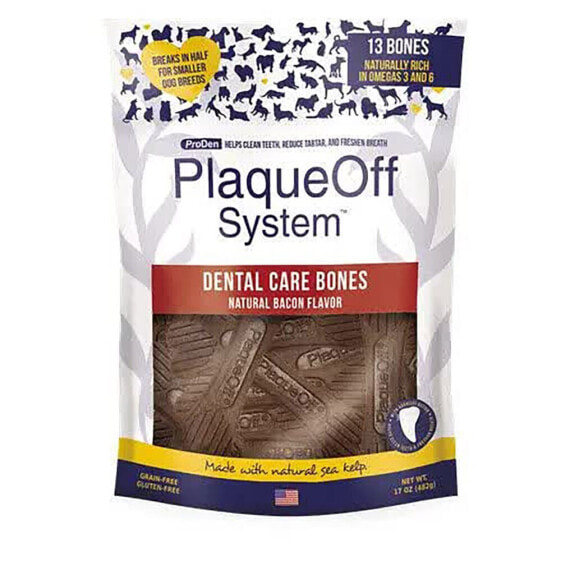 SWEDENCARE Plaqueoff Bones Veggie Bacon 485g Dog Snack