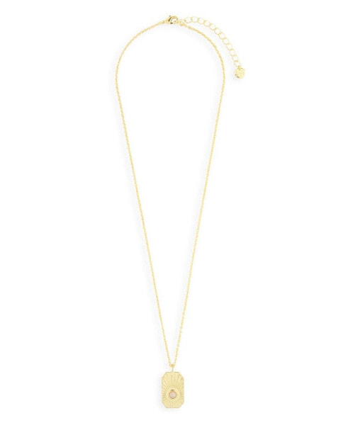 Salina 14K Gold Plated Pendant Necklace