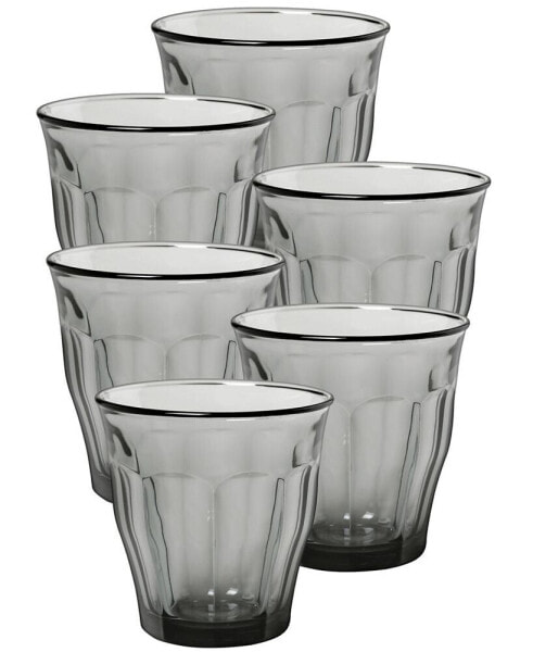 Picardie Grey Tumbler - 8 3/8 Oz.- Set Of 6