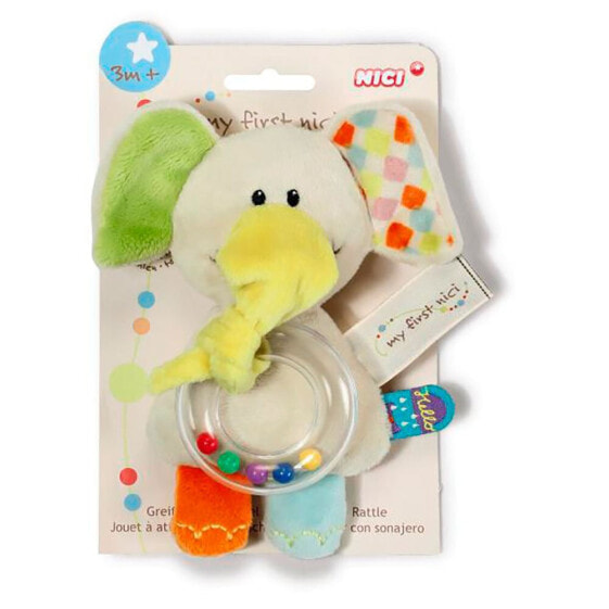 NICI Ring Elephant Dundi Rattle