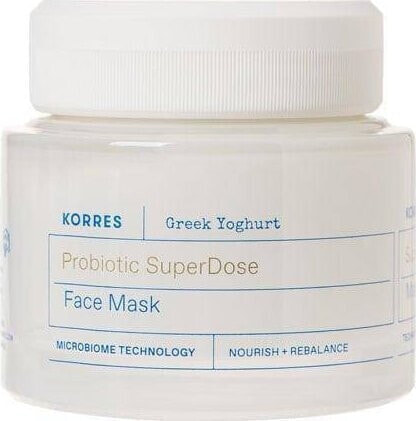 Korres Greek Yoghurt Probiotic Super Dose Face Mask nawilżająca maseczka do twarzy 100ml