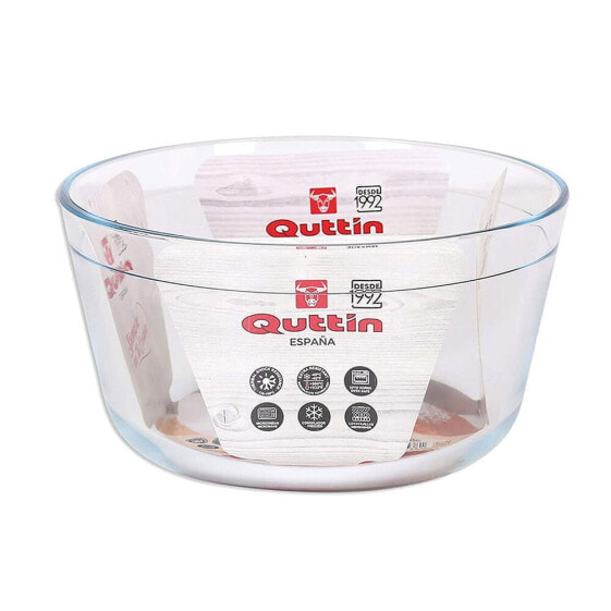 QUTTIN Glass Souffle Safe 21.5 cm Tray