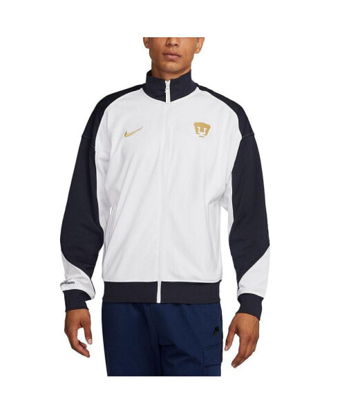 Men's White Pumas 2024 Academy Pro Anthem Full-Zip Jacket