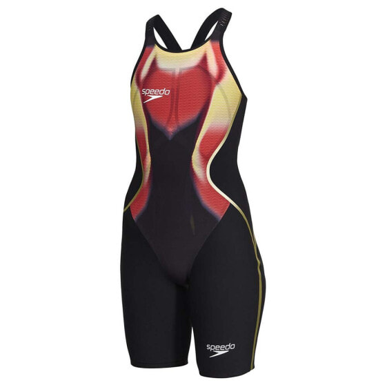 SPEEDO LZR Racer X Openback Kneeskin Swimsuit refurbished