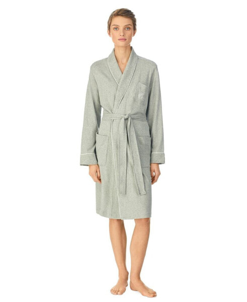 Женская пижама Lauren Ralph Lauren quilted Shawl Collar Short Robe