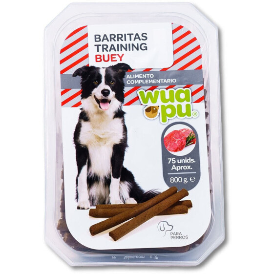 WUAPU Ox Training Bars 800g Dog Snack 70 Units