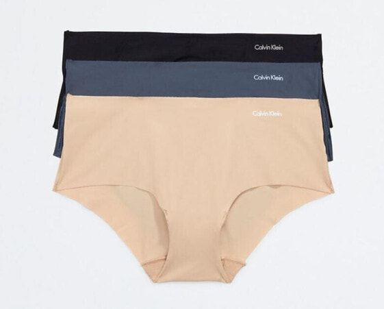 Calvin Klein 258062 Women's Invisibles 3 Pack Hipster Panty Underwear Size XS