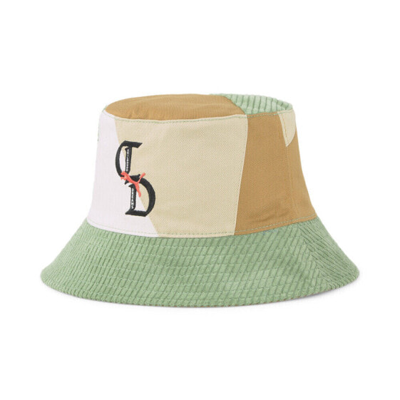 Puma Bucket Hat X Childhood Dreams Mens Beige, Brown, Green Athletic Casual 0242