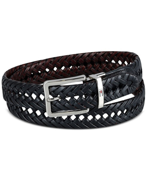 Men's Reversible Lace Logo Belt