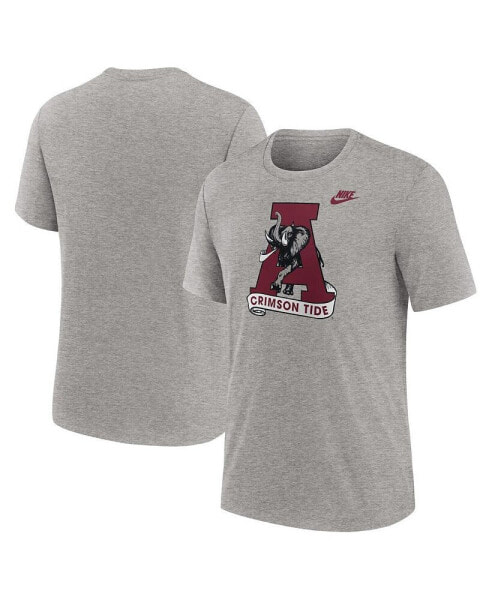 Men's Alabama Crimson Tide Blitz Evergreen Legacy Primary Tri-Blend T-Shirt