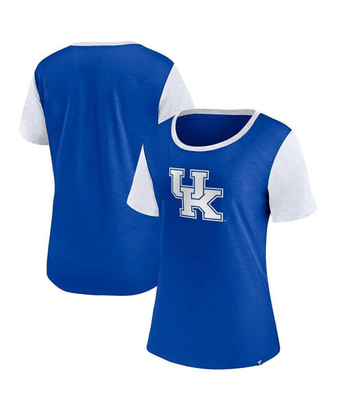 Women's Royal Kentucky Wildcats Carver T-shirt