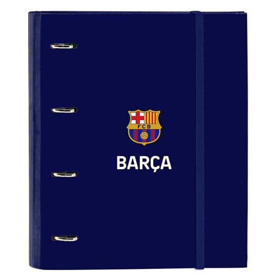 SAFTA F.C.Barcelona 1St Equipment 23/24 A4 4 Rings Binder W/ 120 Sheets Ring Binder