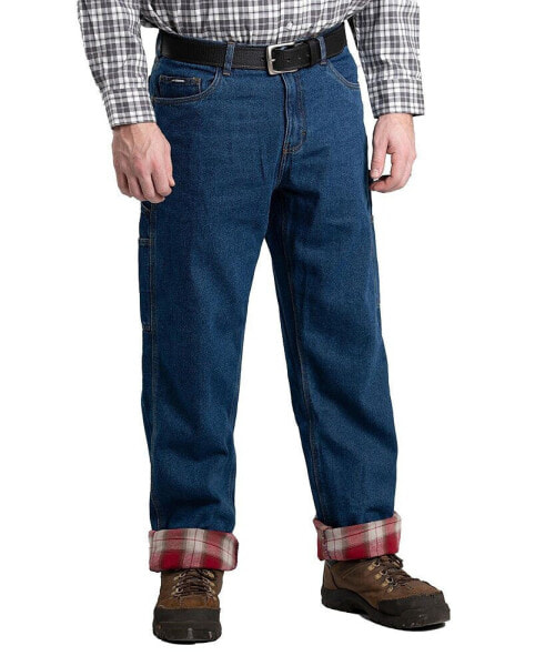 Брюки мужские Berne Heartland Flannel-Lined Denim Jean