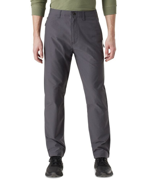 Men's Traveler Slim-Straight Fit Flex Tech Twill Pants