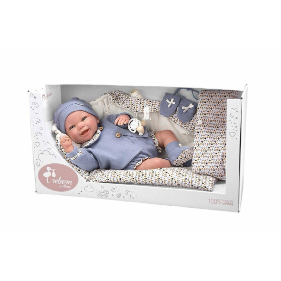 MUÑECAS ARIAS 45 cm Daniel With Sleeping Bag baby doll