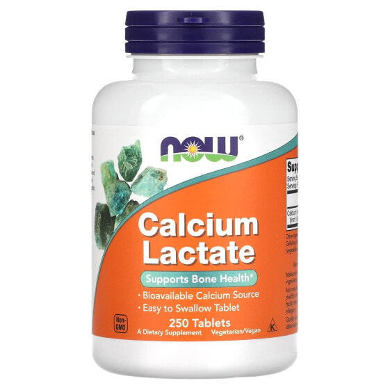 Calcium Lactate, 250 Tablets