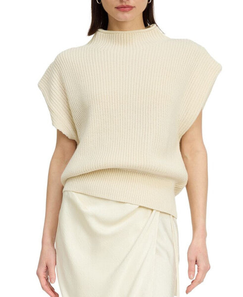 Women's Karalie Mock-Neck Knit Sweater