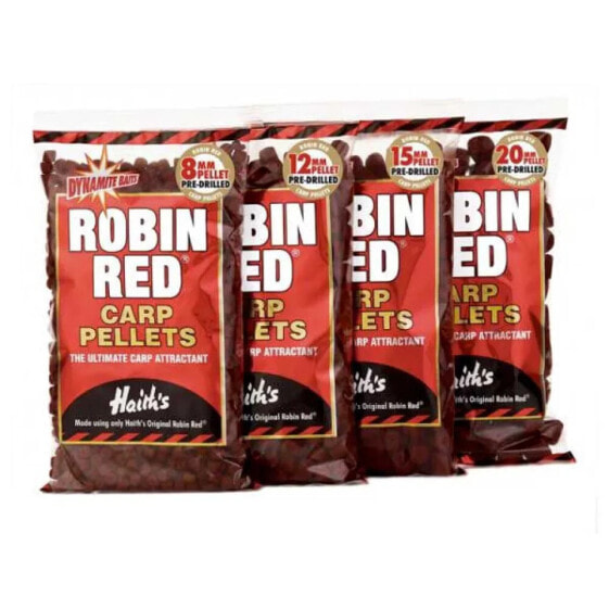 DYNAMITE BAITS Robin Red Carp Pre Drilled 900g Pellets