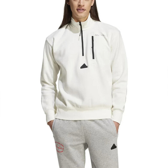 ADIDAS City Escape Fleece half zip sweatshirt