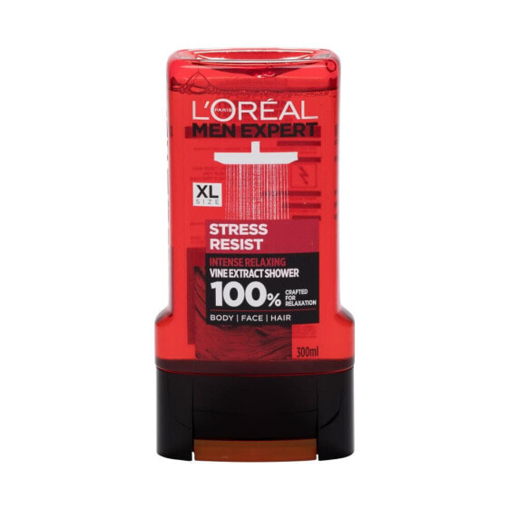 L'Oréal Paris Men Expert Stress Resist 300 ml duschgel für Herren