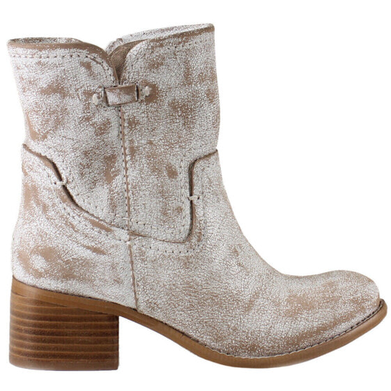 Diba True West Haven Womens Off White Casual Boots 90001-100