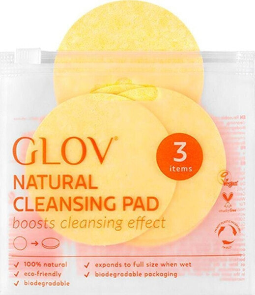 Glov Natural Cleansing Pads biodegradowalne płatki oczyszczające 3szt.