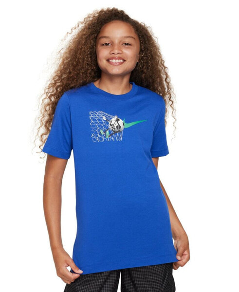 Big Kids Sportswear Graphic Cotton T-shirt