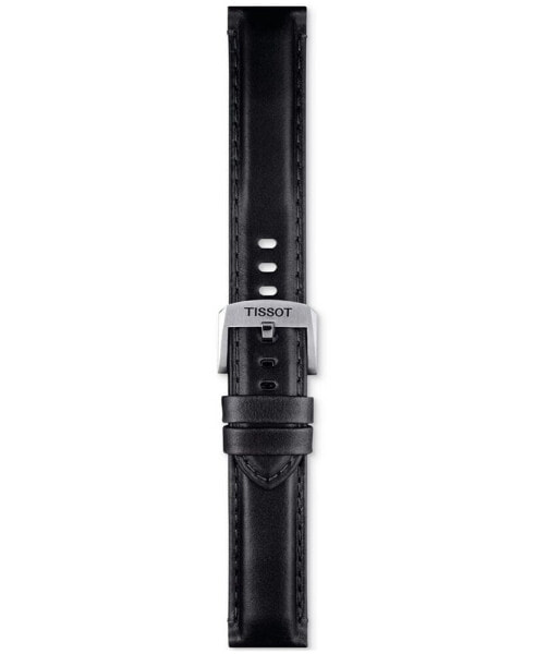 Official Interchangeable Black Leather Watch Strap