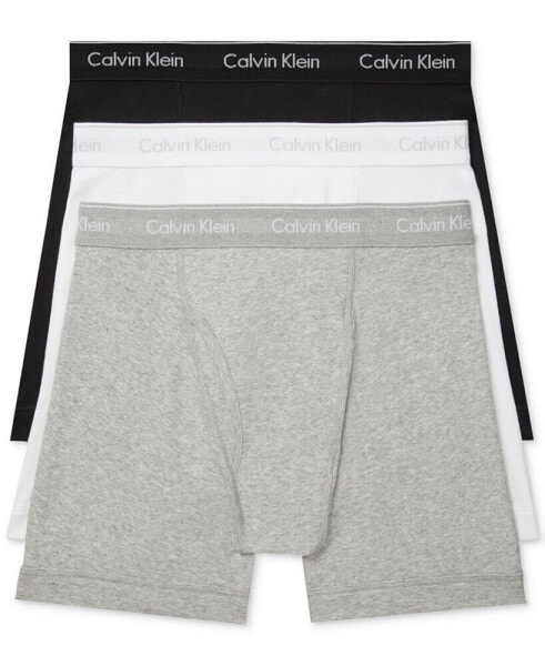 Men's 3-Pack Cotton Classics Boxer Briefs Underwear