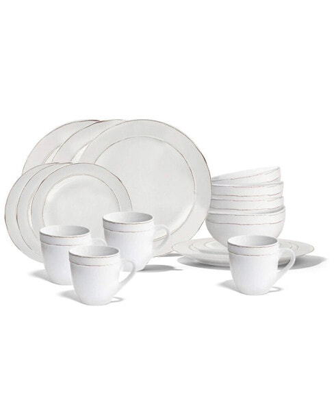 Olivia Dinnerware Set, 16 Piece