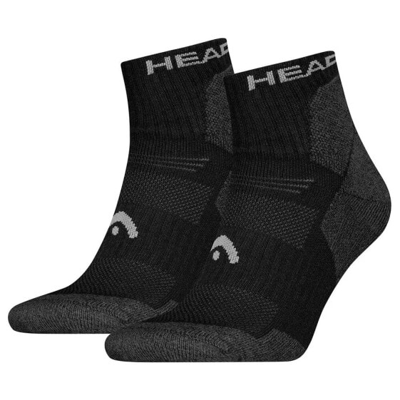 HEAD 701229025 Quarter short socks 2 units