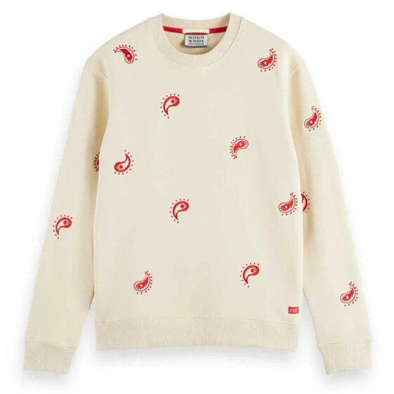 SCOTCH & SODA Allover Embroidered sweatshirt