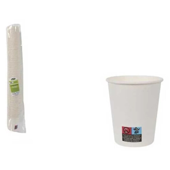 ALGON 100 Cardboard Cups 200ml