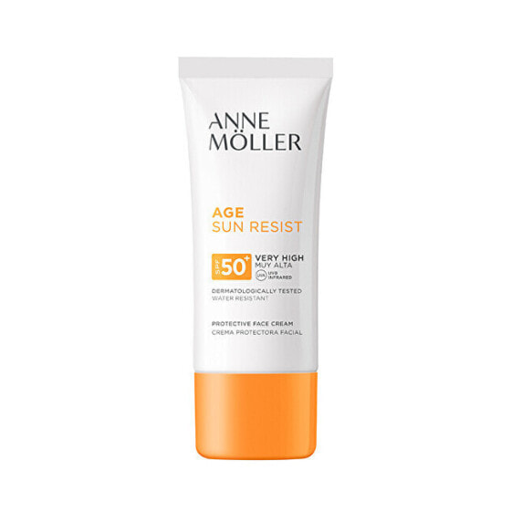 Protective cream against dark spots and skin aging SPF 50+ Age Sun Resist (Protective Face Cream) 50 ml