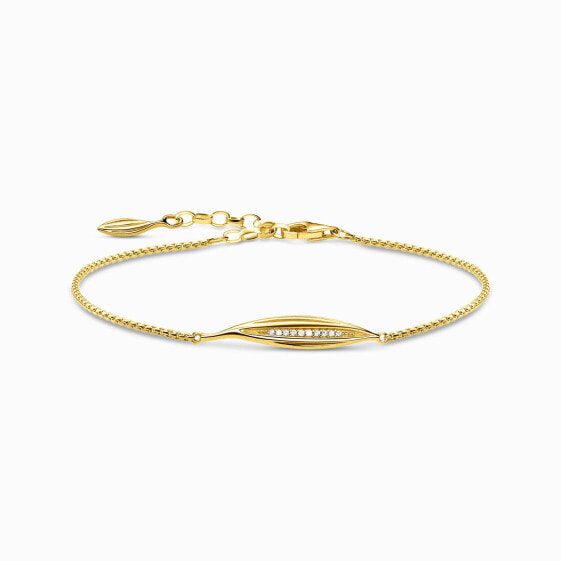 Thomas Sabo Armband Blatt gold A1935-414-14-L19V