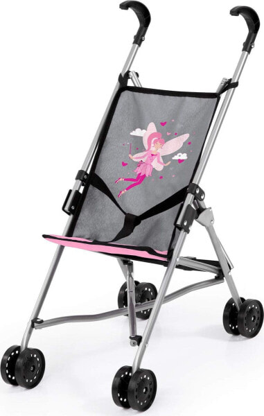 Bayer Bayer Design doll buggy grey / pink - 30566AA