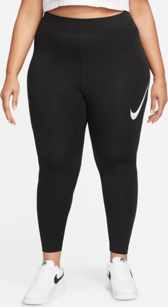 Nike Legginsy Nike Sportswear Essential Swosh DM6207 010 DM6207 010 czarny XS