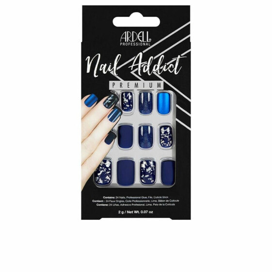 Искусственные ногти Ardell Nail Addict Matte Blue (24 pcs)