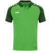 Jako Polo Performance Soft Green/schwarz Gr. L