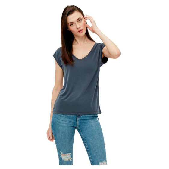 PIECES Kamala short sleeve v neck T-shirt