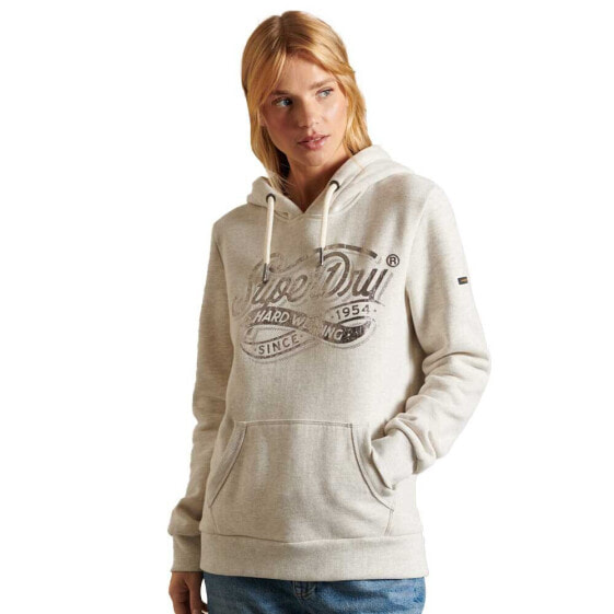 SUPERDRY Script Style WW Foil hoodie