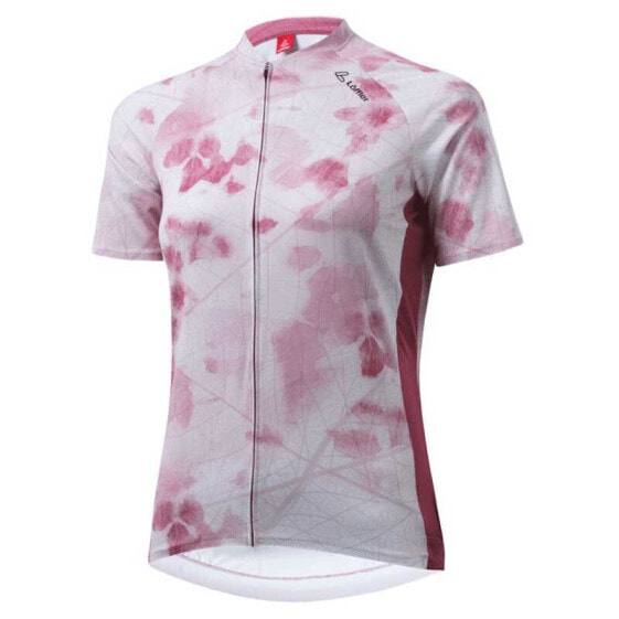 LOEFFLER Full Zip Leaf Hotbond® short sleeve jersey